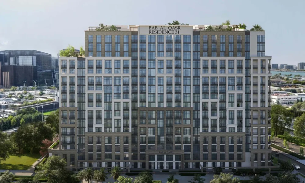 Bab Al Qasr Residence 31 building view, Yas Bay