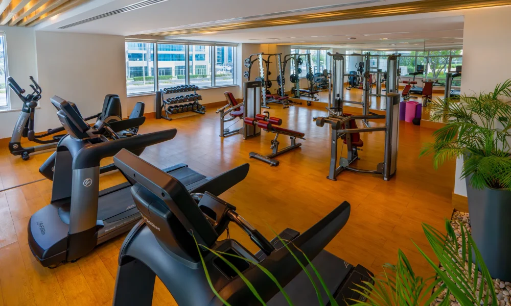 Gym at Lamar Residence