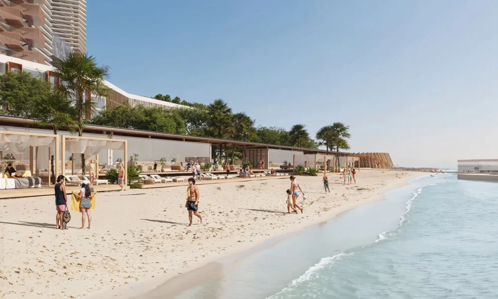 Direct access to Makers Beach from Sunstone