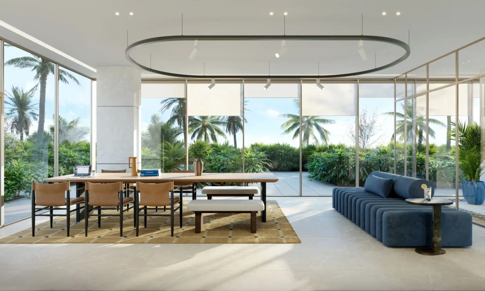Co-working lounge at The Beach House Fahid