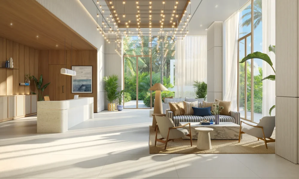Lobby at The Beach House Fahid